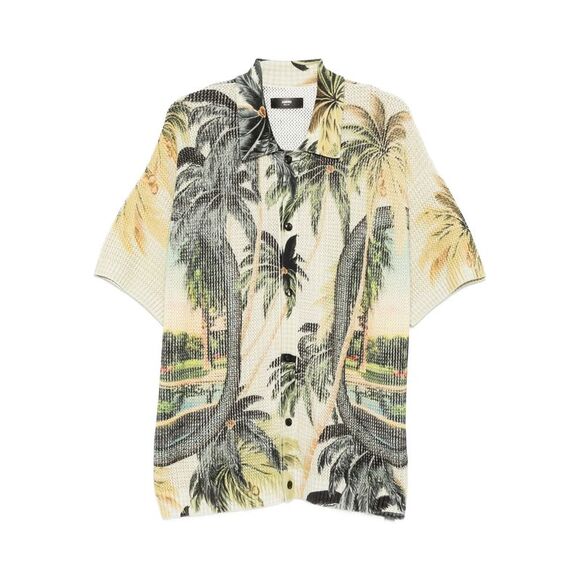 Amiri Green Shirts Men